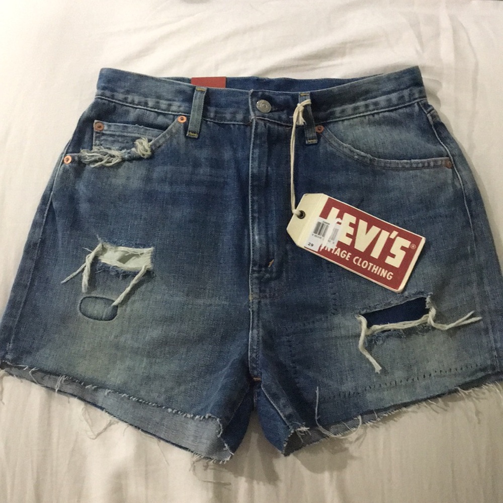 Levi's vintage clothing high waisted shorts